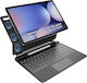 Tablet Hülle Samsung Galaxy Tab 12,4 Zoll Hou Mf-sx12 Touchpad Qwerty