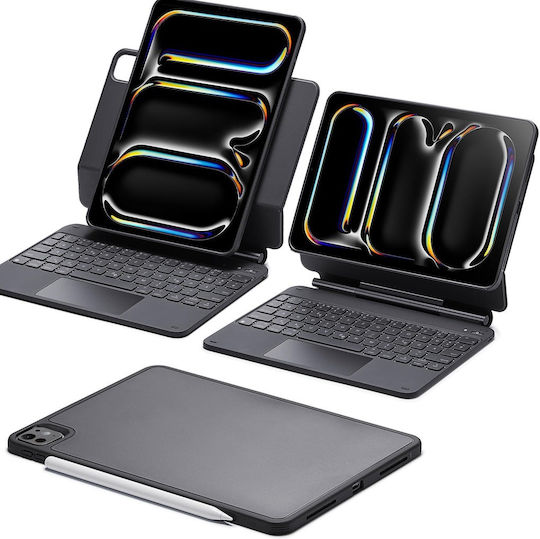 Калъф Клавиатура Esr 6b015a Ipad Pro 12,9 2022 Магнитно Свързване Qwertz