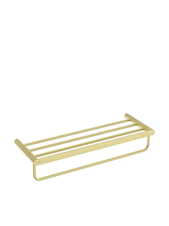 Deante Wall Mounted Bathroom Shelf Metallic Gold