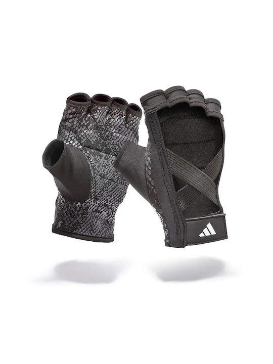 adidas Training Women's Sports Gloves Gym Black