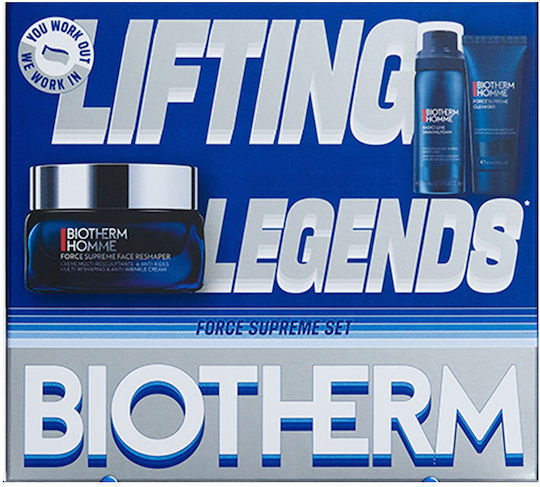 Biotherm Lifting Legends Skin Care Set for Anti-ageing & Facial Cleaning 3 Pieces