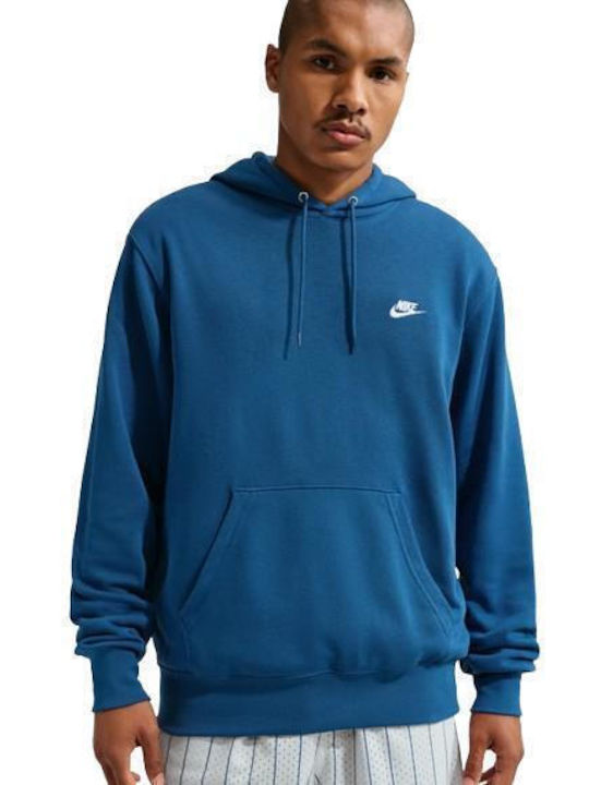 Club Club Sweatshirt With Hood Blue