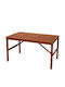 Masa Din Lemn Pentru Exterior Red Shorea 120x70x75 cm