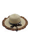 Brims and Trims Women's Wicker Hat Ecru