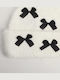 Kinder Beanie Gestrickt Weiß