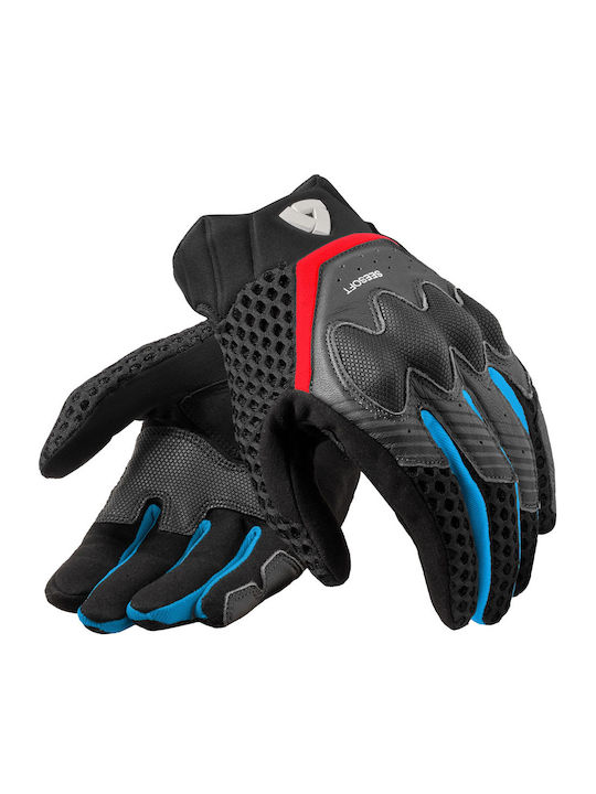 Rev'IT Veloz Summertime Men's Riding Gloves Red/Blue