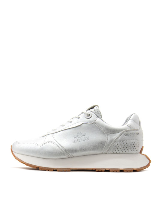 Replay Damen Sneakers Silber