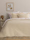 Palamaiki Nico Set Paturi & Cuverturi Pat Superdublu Microfibra Bej 220x240cm