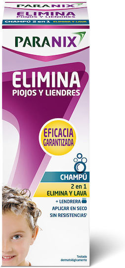 Paranix Șampon Antipăduchi pentru Copii 200ml 2 Bucăți