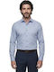 Long Sleeve Shirt in Narrow Fit Gray