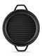 Hosse Cast Iron Grill Pan with Lid 28cm