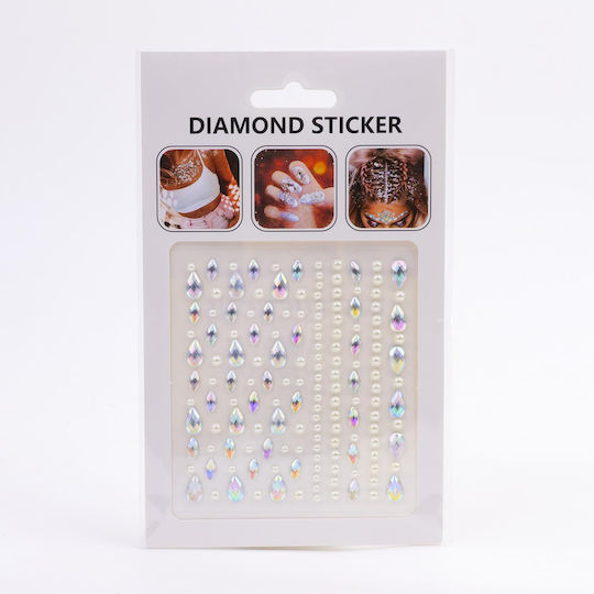 Pearl Shape Face Sticker 2