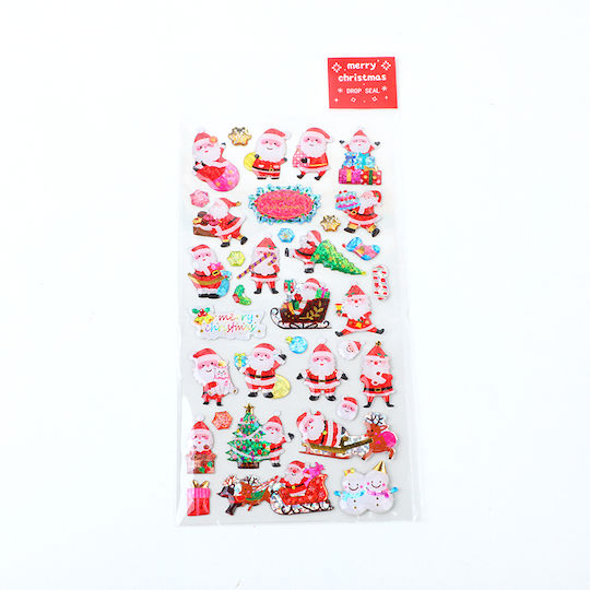 Yt-dj201-203 – 3D Christmas Stickers Glitter Crystals