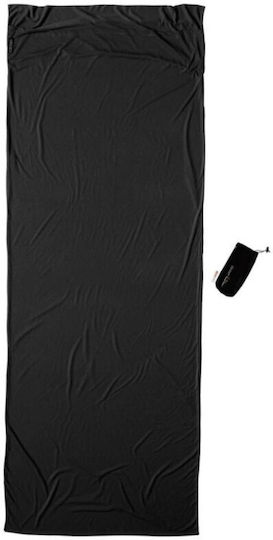 Sleeping Bag Liner Travelsheet Merino Wool 220x90 Cocoon Black
