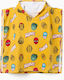 Zippy Kinder Strandponcho Marvel Senfgelb