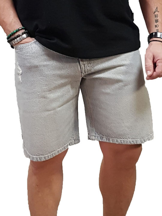 Pepe Jeans Pantaloni Scurți Bărbați Denim Gri