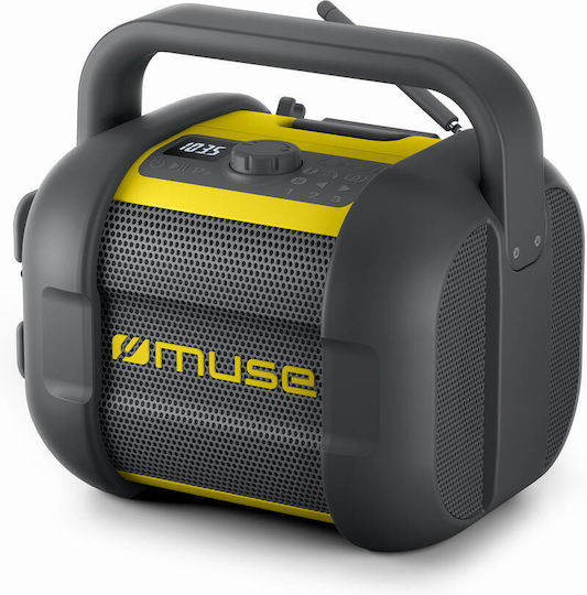 Muse M-968 BTY Ηχείο Bluetooth 40W με Ραδιόφωνο και Διάρκεια Μπαταρίας έως 12 ώρες Μαύρο