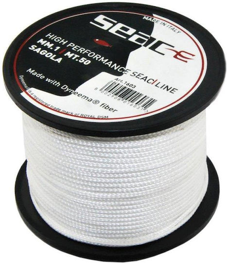 Σχοινάκι Pu Dyneema Sk75 1.5mm 50m Seac