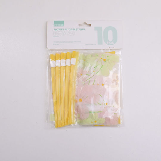 Set 10 Dosare De Fișiere A6 Cu Fermoar Design Floral