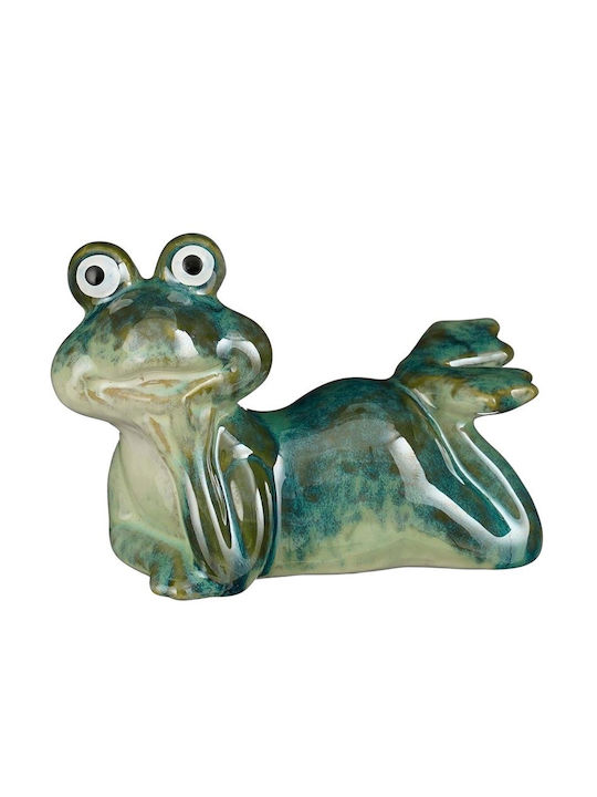 Figurină Decorativă Broască Din Material Ceramic