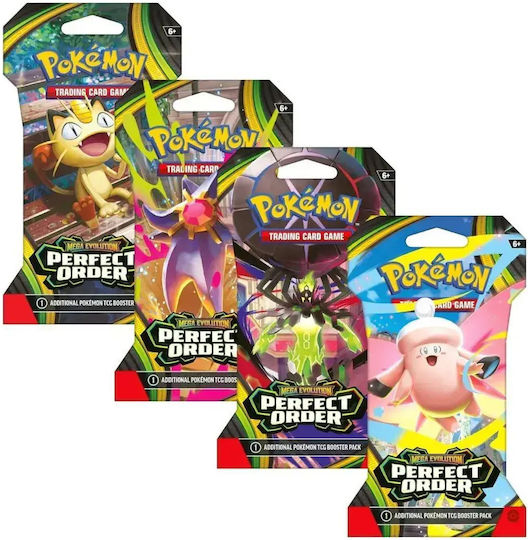 Pokemon Mega Evoluție Comandă Perfectă Pachet Booster Diverse Modele