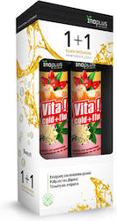 Ino Plus Vita Cold + Flu 2 x 20 Αναβράζοντα Δισκία Ino Plus Vita Cold + Flu 2 x 20 Αναβράζοντα Δισκία