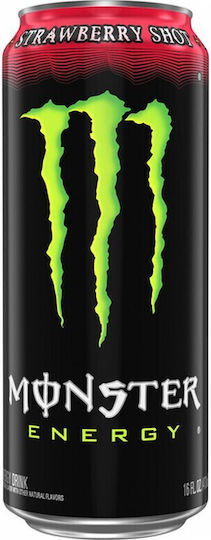 Monster Energy-Drink Erdbeere mit Kohlensäure 473ml