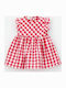 Mädchenkleid Ärmellos Strawberry Pink