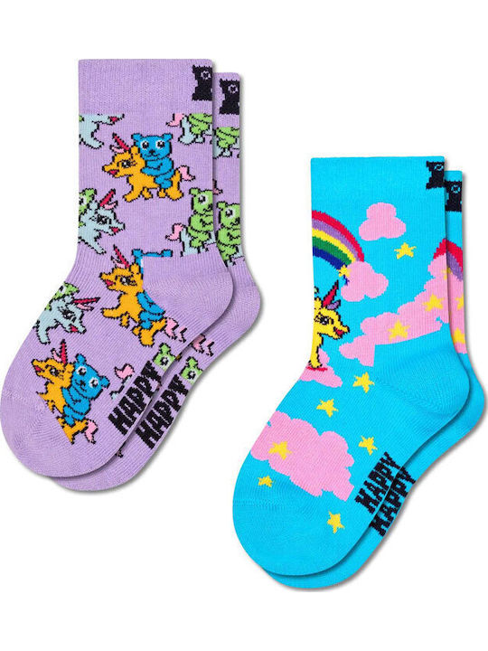 Happy Socks Детски Чорапи Многоцветни 2 Чифта