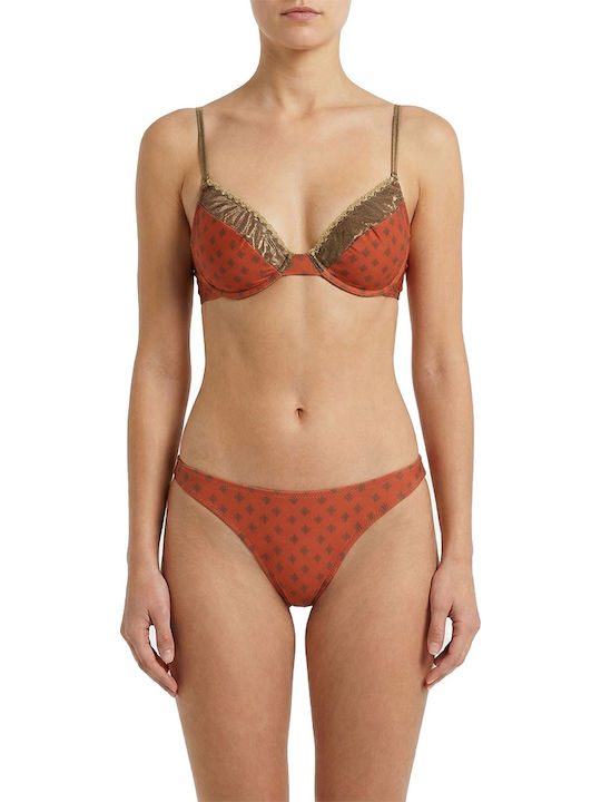 Γυναικείο Μαγιό Bikini Μπανέλα Boho-chic Ταμπά