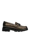 Women's Loafers In Gold Colour