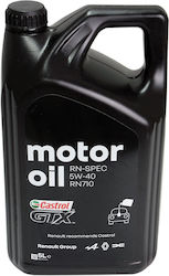 Renault Castrol GTX RN710 Ulei Sintetic Auto 5W-40 5L Renault Castrol GTX RN710 Ulei Sintetic Auto 5W-40 5L