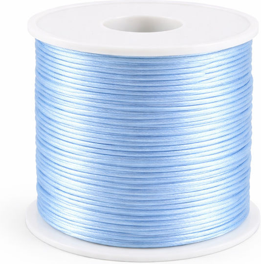 Schnürsenkel Mausenschwanz 0,1cm Hellblau 100m