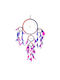 Decorative Handmade Dreamcatcher TF40836 Made of Fabric 60x60cm