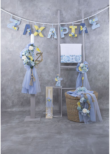 Loukia Christening Oilcloths Yellow LK-MK700