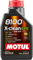 Motul 8100 X-clean EFE Συνθετικό Λάδι 5W-30 Motul 8100 X-clean EFE Συνθετικό Λάδι 5W-30