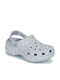 Crocs Classic Platform Clog Damen Holzschuhe Grau
