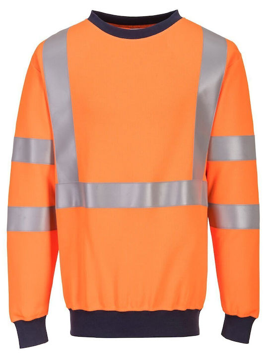 Portwest Work Coveralls Full Body Anti-Static Orange