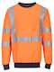 Portwest Work Coveralls Full Body Anti-Static Orange