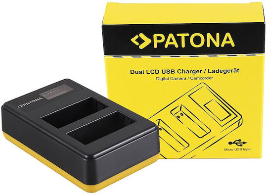 Patona Dual Lcd Usb Charger Fujifilm Fuji Np-w126 Finepix Hs30 Exr Hs30exr Hs-30exr Hs33