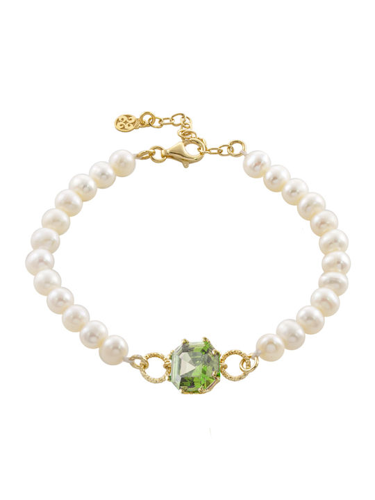Oxette Women's Gold Plated Silver Bracelet
