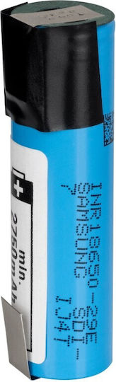 Samsung Inr18650-29e-ft Rechargeable Battery 18650 Li-ion 2750mAh 3.7V with Blade