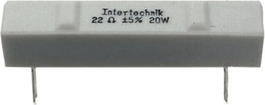 Rezistență Verticală 22ohm 20W (1 Bucată) 32450-145