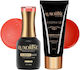 Polygel Rubber Base Set Hibiscus Flame Luxorise
