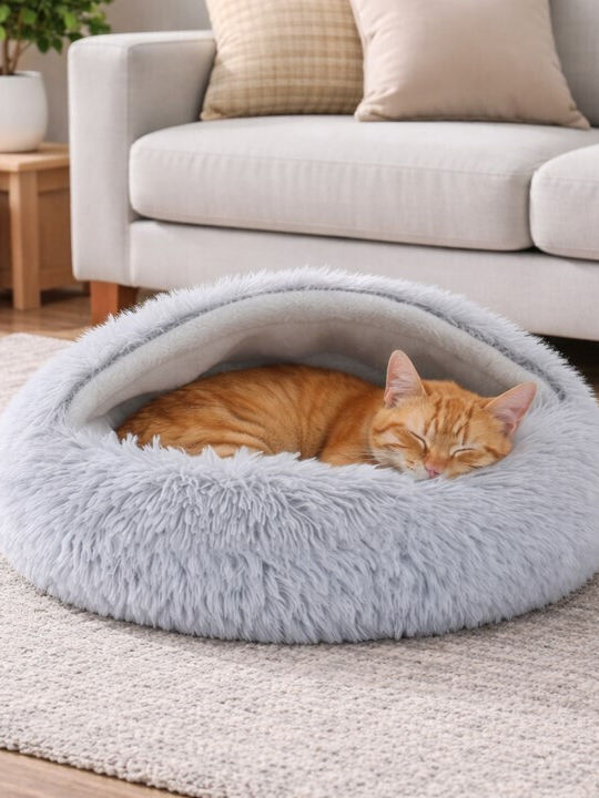 Hundebett Für Katzen Kuschelig 60cm Mehrfarbig General Trade 944773 Generaltrade
