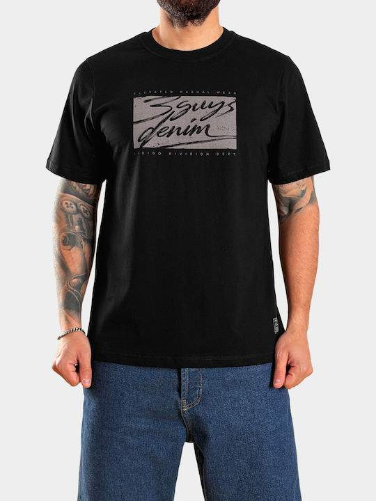 3Guys T-shirt Μαύρο