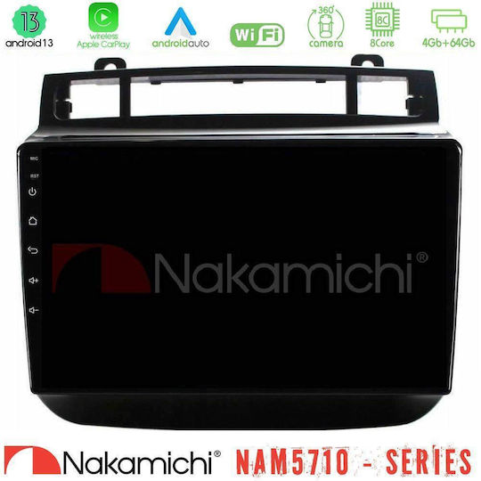 Nakamichi Car Audio System for Volkswagen Touareg 2011-2018 Bluetooth USB WiFi GPS Apple CarPlay Android Auto with 9" Touch Screen