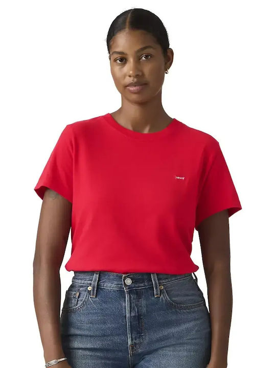 Levi's Women's T-shirt True Red