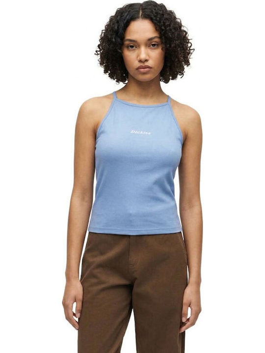 Dickies Women's Sleeveless Light Blue Blouse