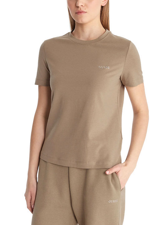 Guess Γυναικείο T-shirt Πουρο